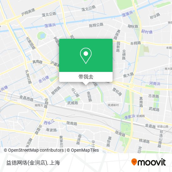 益德网络(金润店)地图
