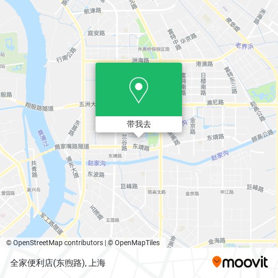 全家便利店(东煦路)地图