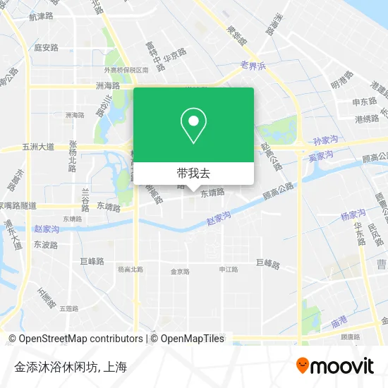 金添沐浴休闲坊地图