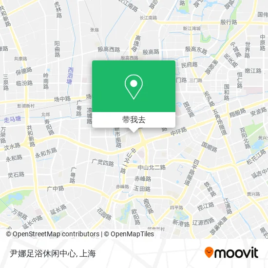 尹娜足浴休闲中心地图