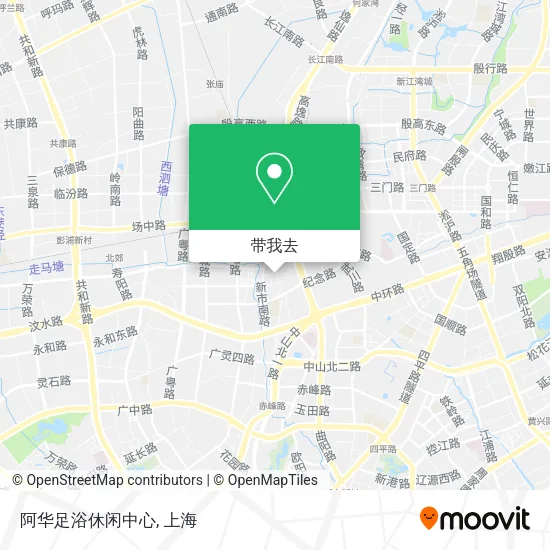 阿华足浴休闲中心地图