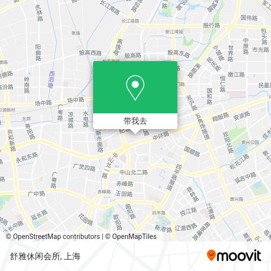 舒雅休闲会所地图