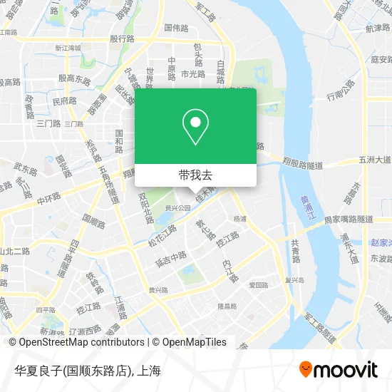 华夏良子(国顺东路店)地图