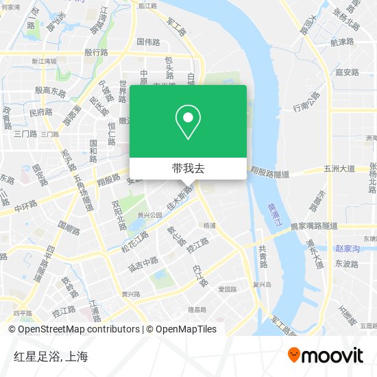 红星足浴地图