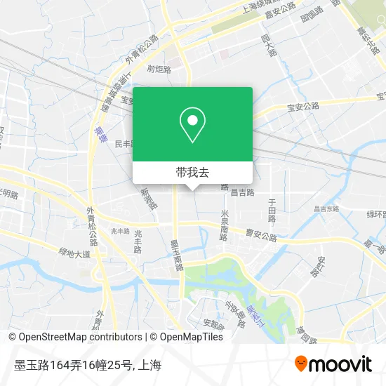 墨玉路164弄16幢25号地图