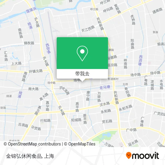 金锦弘休闲食品地图