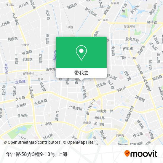 华严路58弄3幢9-13号地图