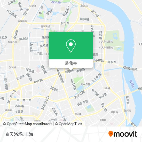 泰天浴场地图