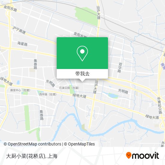 大厨小菜(花桥店)地图