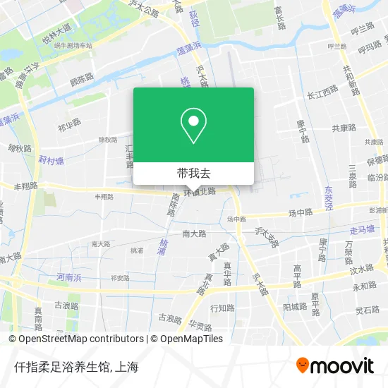 仟指柔足浴养生馆地图