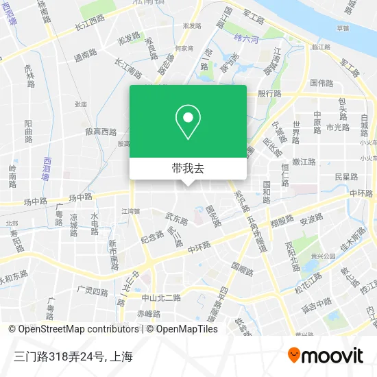 三门路318弄24号地图