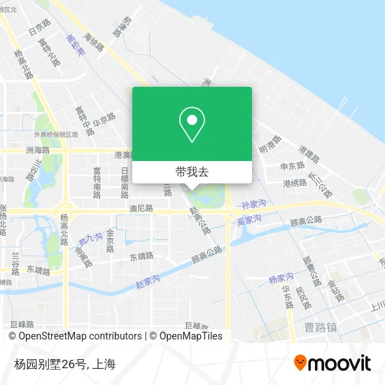 杨园别墅26号地图
