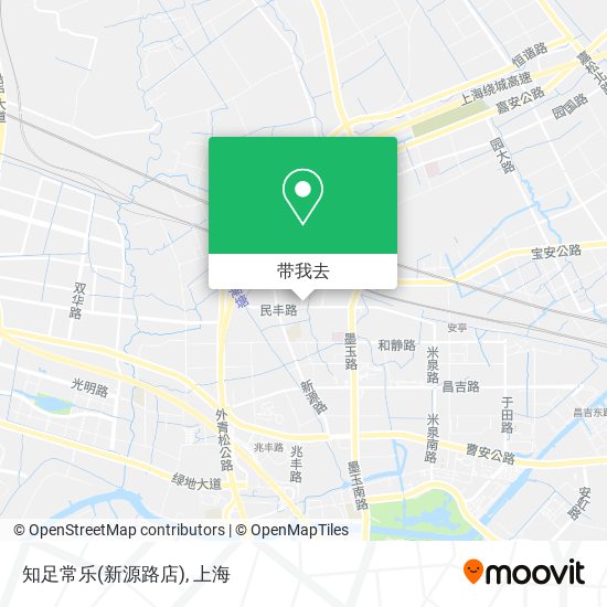 知足常乐(新源路店)地图