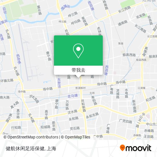 健航休闲足浴保健地图