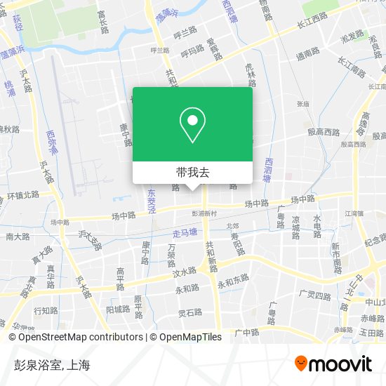 彭泉浴室地图