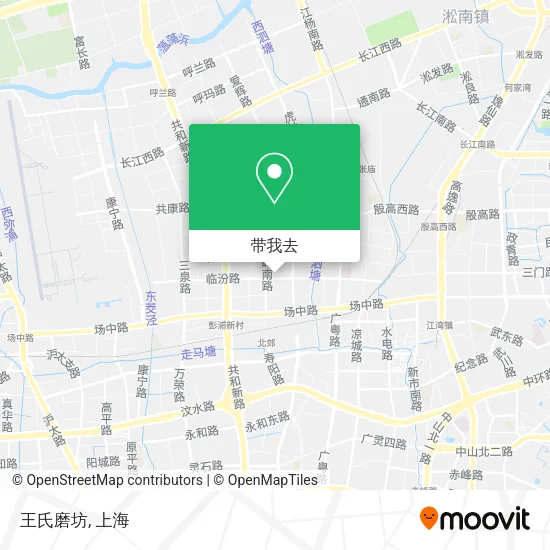 王氏磨坊地图