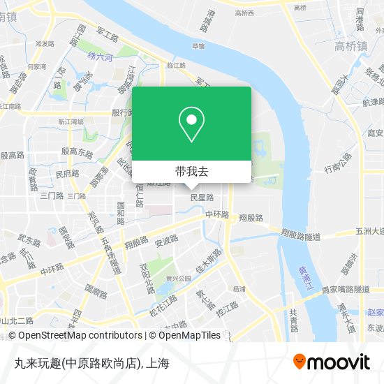 丸来玩趣(中原路欧尚店)地图