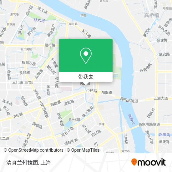清真兰州拉面地图