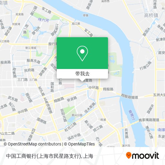 中国工商银行(上海市民星路支行)地图