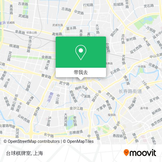 台球棋牌室地图