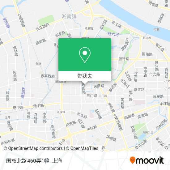国权北路460弄1幢地图