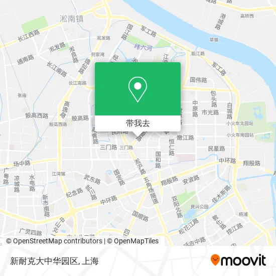 新耐克大中华园区地图