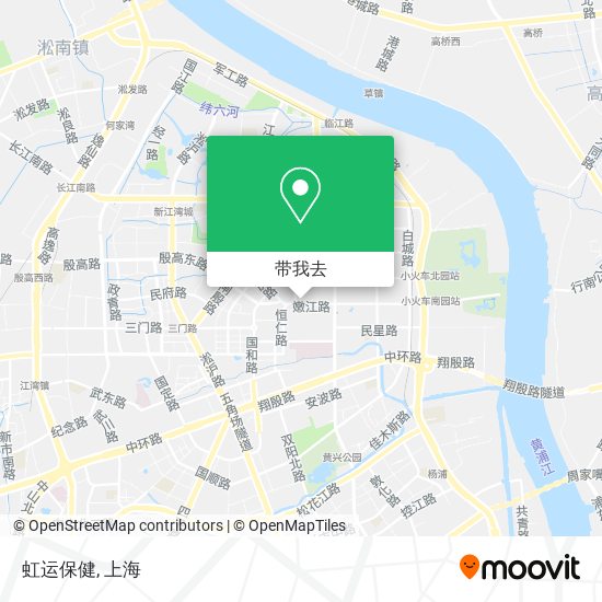 虹运保健地图