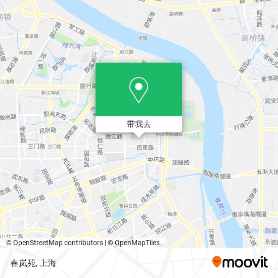 春岚苑地图