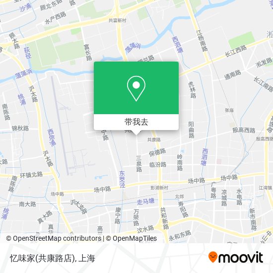 忆味家(共康路店)地图