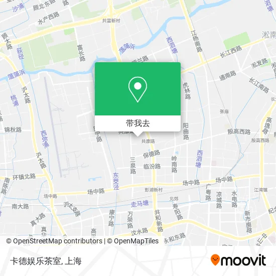 卡德娱乐茶室地图