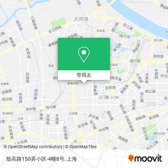 殷高路150弄小区-4幢8号地图