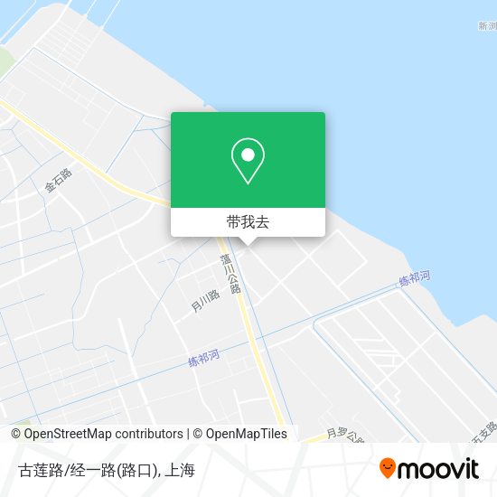 古莲路/经一路(路口)地图