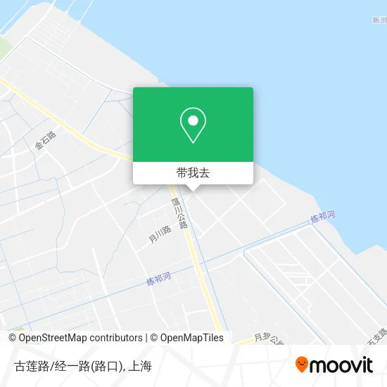 古莲路/经一路(路口)地图