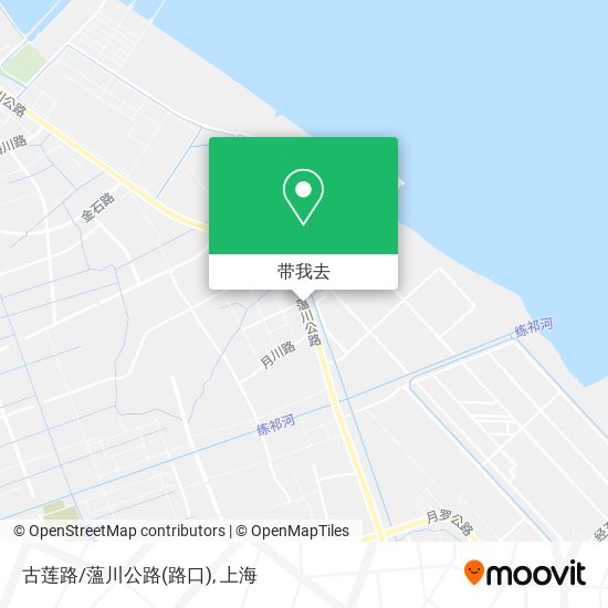 古莲路/薀川公路(路口)地图