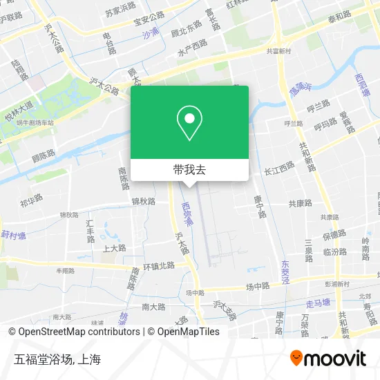 五福堂浴场地图
