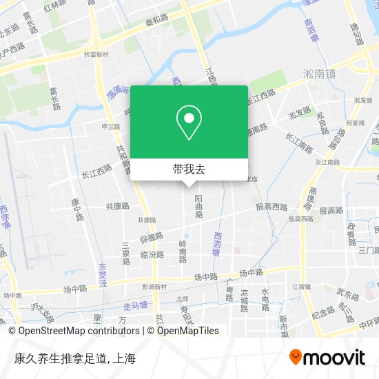 康久养生推拿足道地图