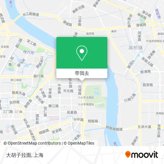 大胡子拉面地图