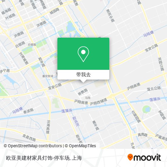 欧亚美建材家具灯饰-停车场地图