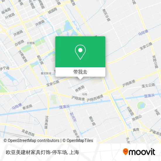 欧亚美建材家具灯饰-停车场地图