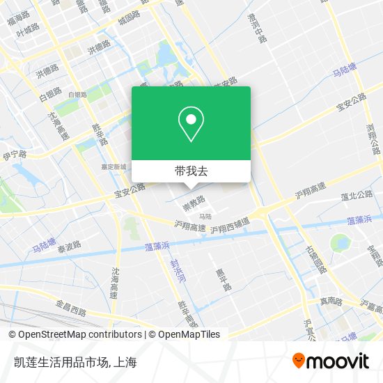 凯莲生活用品市场地图