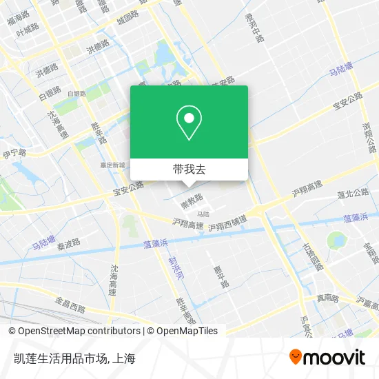 凯莲生活用品市场地图