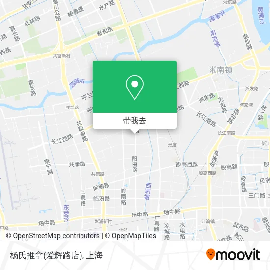 杨氏推拿(爱辉路店)地图