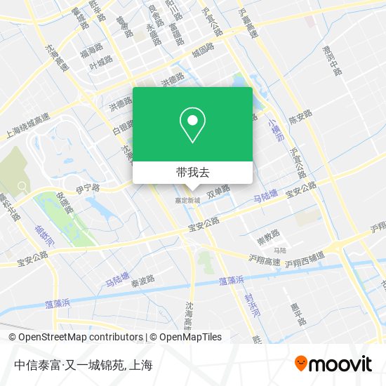 中信泰富·又一城锦苑地图