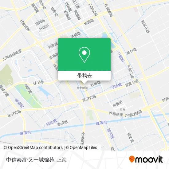 中信泰富·又一城锦苑地图