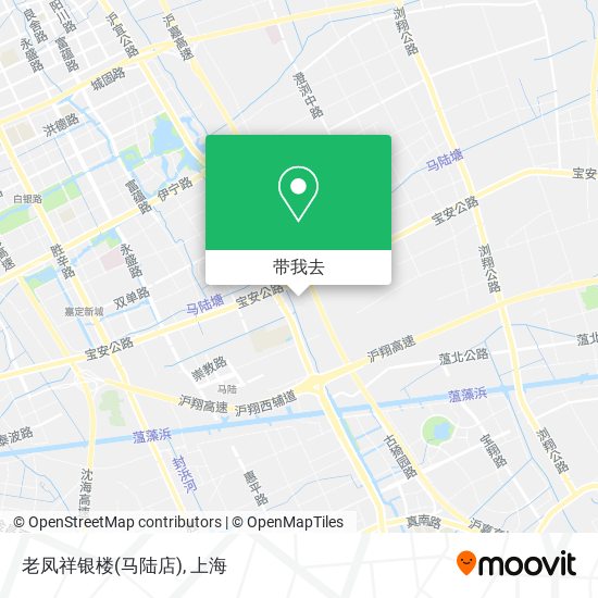 老凤祥银楼(马陆店)地图