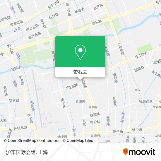 沪车国际会馆地图