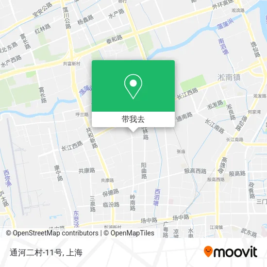 通河二村-11号地图