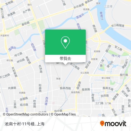 淞南十村-11号楼地图