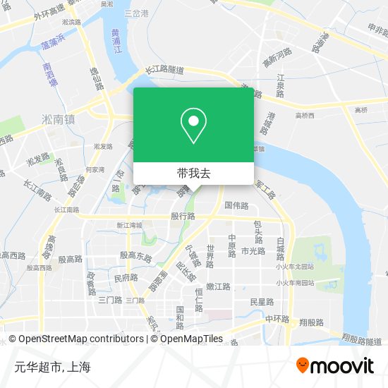 元华超市地图