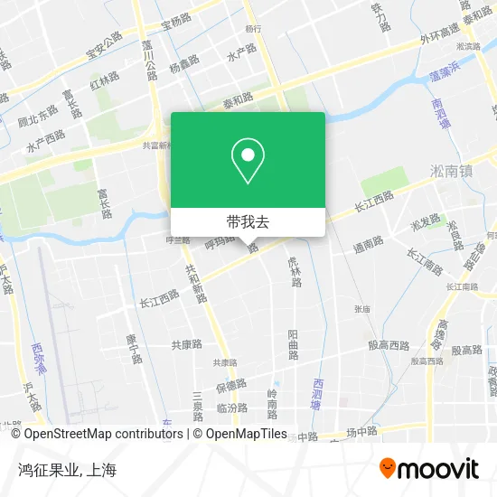 鸿征果业地图